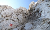 PIZZO ARERA ( sentiero 218 - variante alpinistica ) - FOTOGALLERY